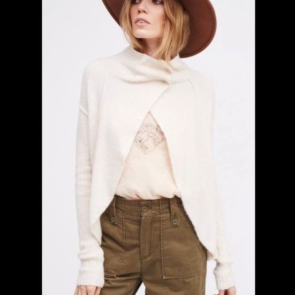 Free People Sweaters - Free People Cascade Cardi Open Front Sweater